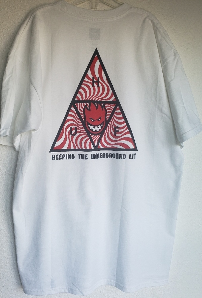 Huf x Spitfire Skateboarding T-shirt